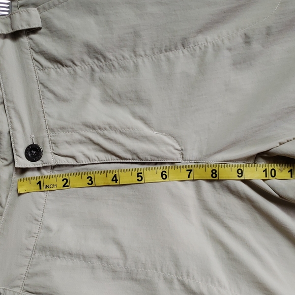 White Sierra Women Convertible Hiking Pants, Stone Color, Size M - Picture 9 of 13